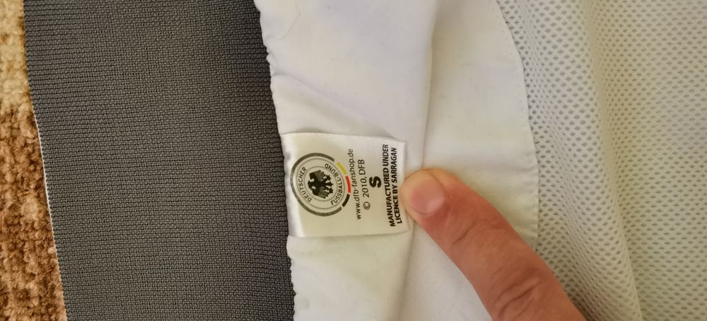 Футболен Суичър Германия с цип