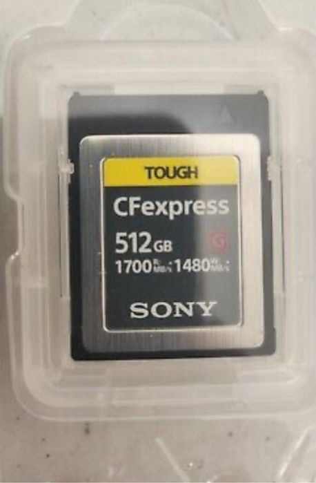 Sony Tough Card de 512GB CFexpress Type B