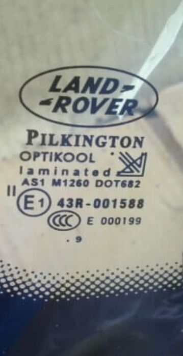 Стекла Pilkington. На Range Rover Sport. Боковые.