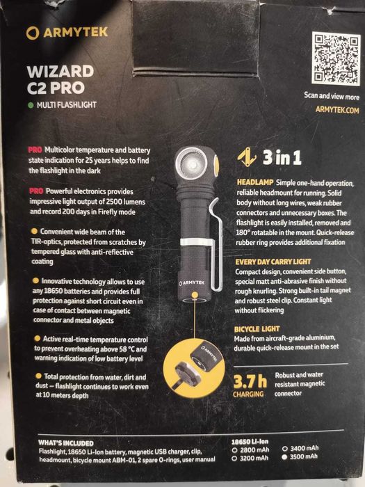 Lanterna tactica Armytec