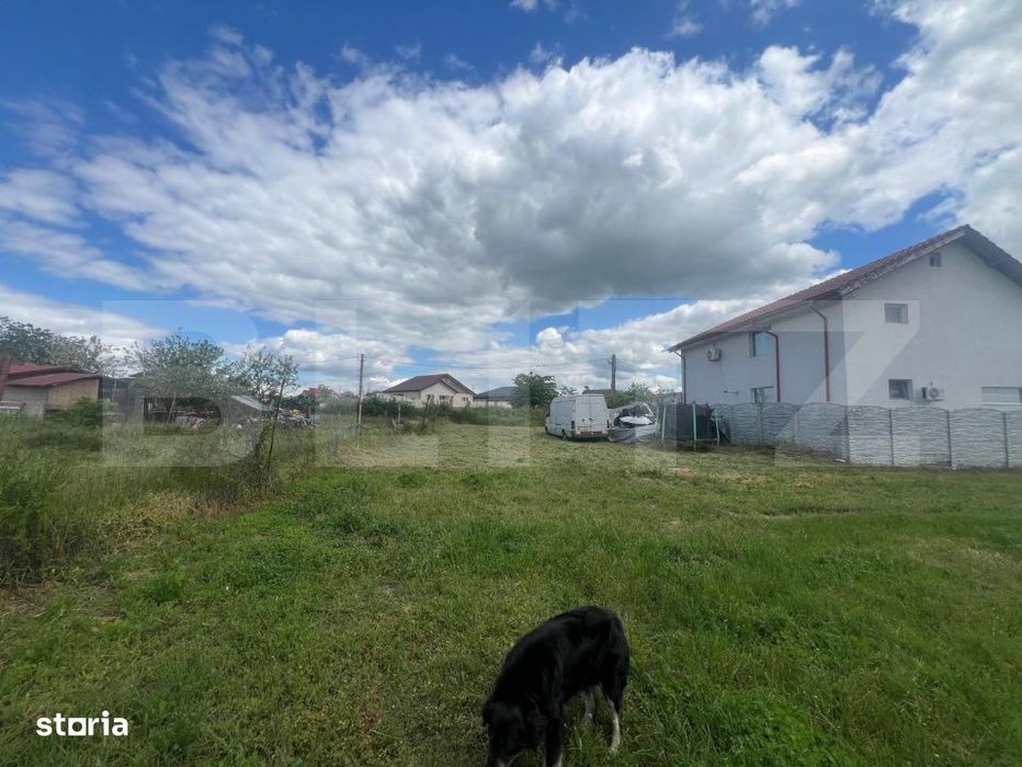 Teren intravilan, 1231 mp, dubla deschidere, zona Preajba