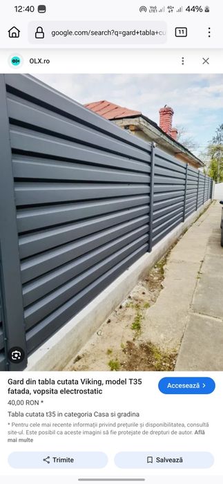 Gard Modern și Porți Fier – Lamele, WPC, aluminiu