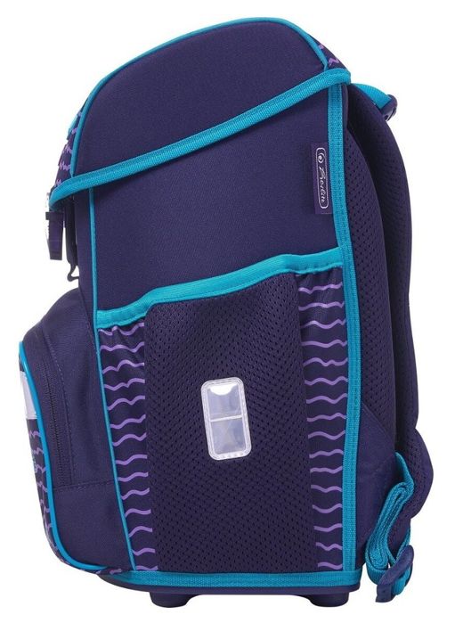 Ghiozdan Herlitz Loop Dolphin, neechipat, ergonomic, 22 x 31 x 37 cm