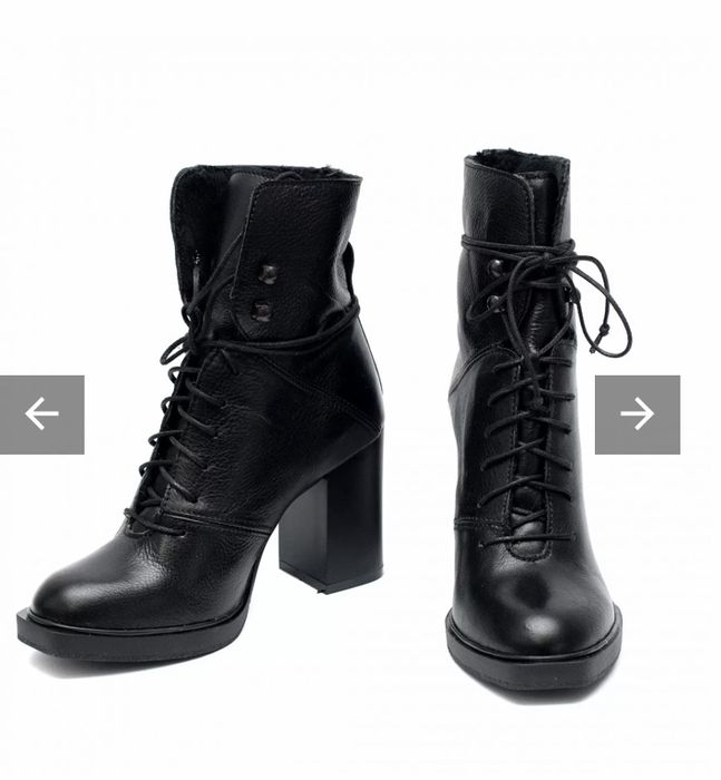 Дамски боти естествена кожа