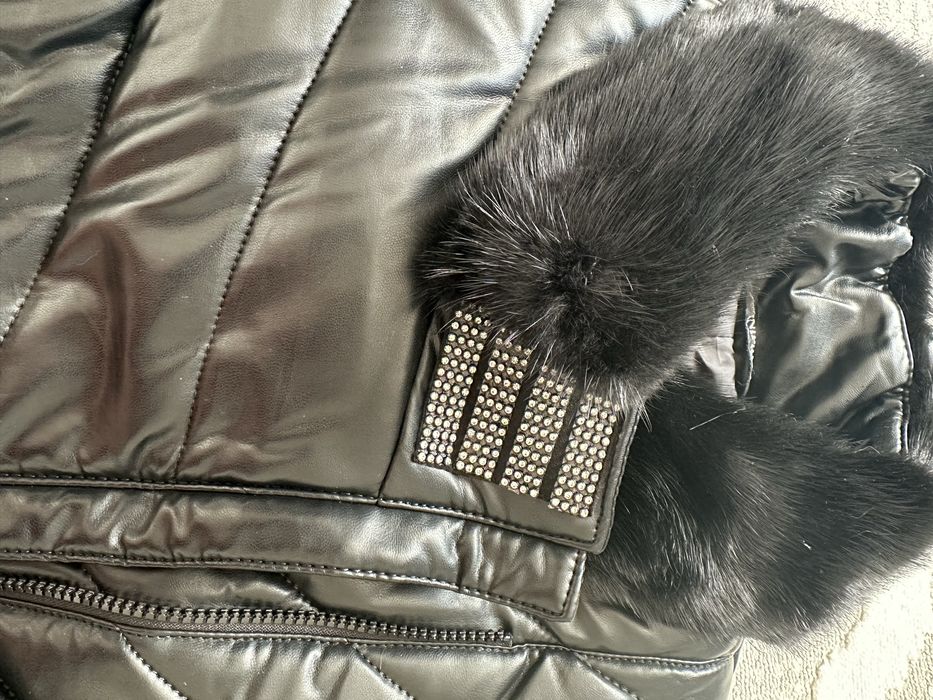 Зимняя куртка с норкой