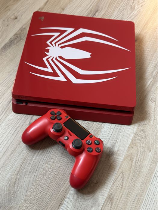 Playstation 4 Slim Spiderman Limited Edition, impecabila !