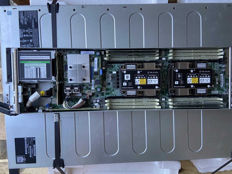 HPE Apollo 4510 Gen10 60x 3.5" SAS/SATA, RAID, M.2, storage сървър