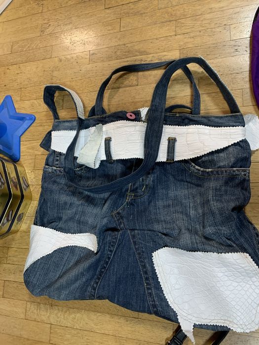 Чанти и раници дънкова като нови естествена кожа