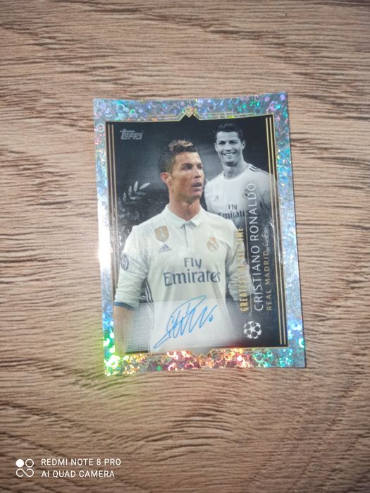 Card UCL 24/25 Semnătura Ronaldo