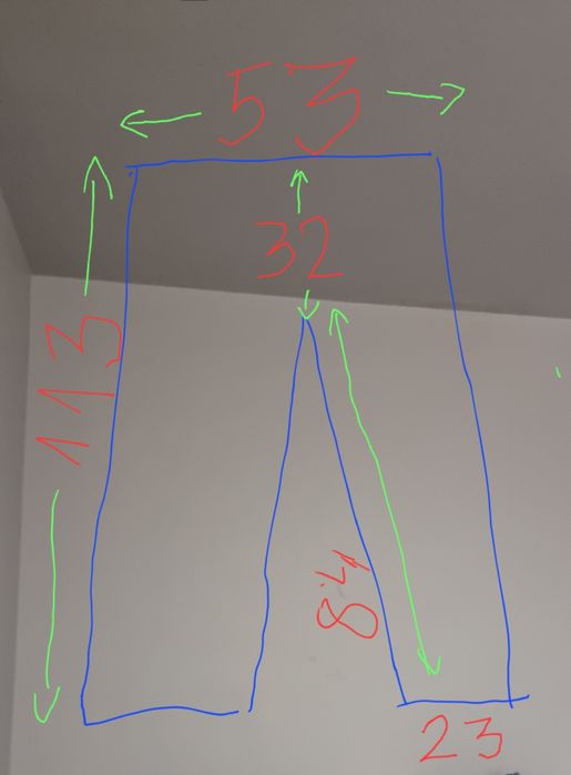 Мъжки официален зимен панталон  Размер: W38L34