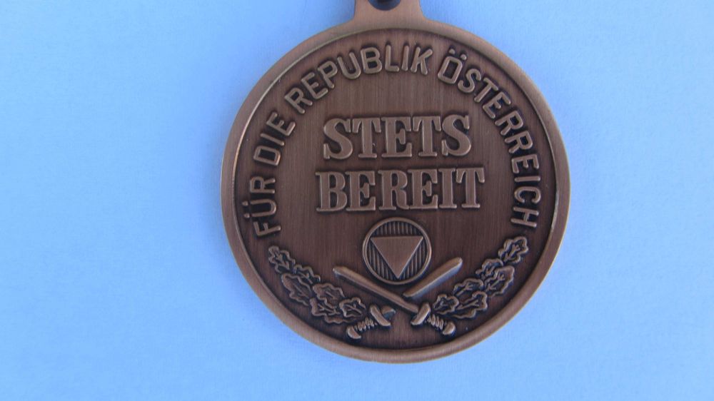 Medalie Stets Bereit pentru serviciu militar Austria