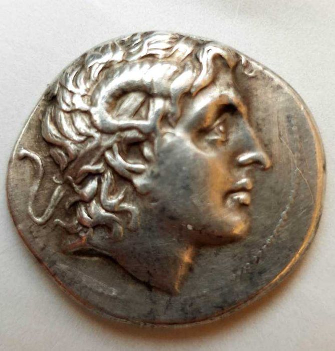 Moneda Lysimachos Tetradrahm - AG, 17.3 gr
