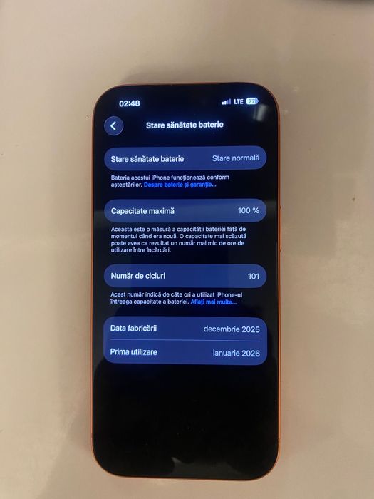 Vand iphone 17 pro orange cosmic