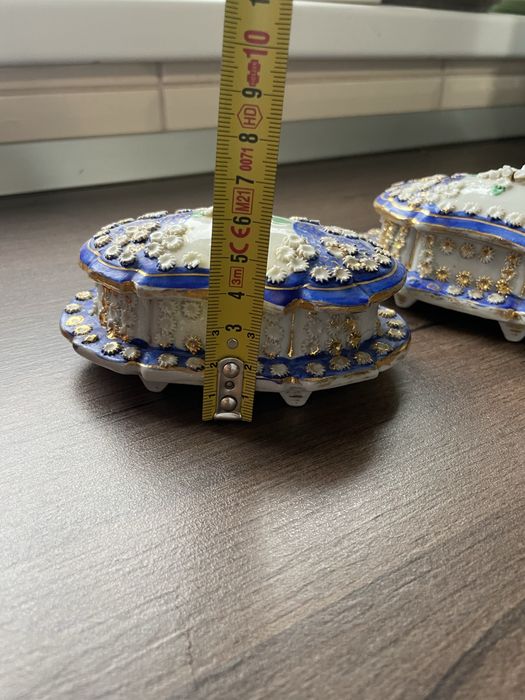 Set doua casete portelan