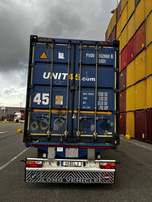 Container maritim  45' - 2.5m latime.13.7m lungime