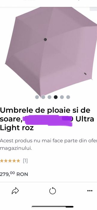 SUPER OFERTA‼️  Umbrele  (2 in  1)protectie UV & ploaie