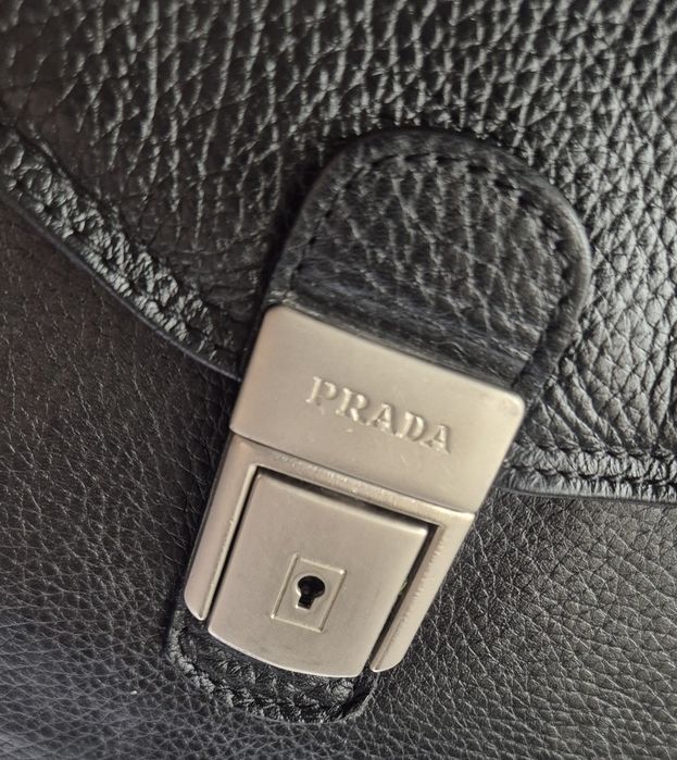 Geanta servieta barbati Prada