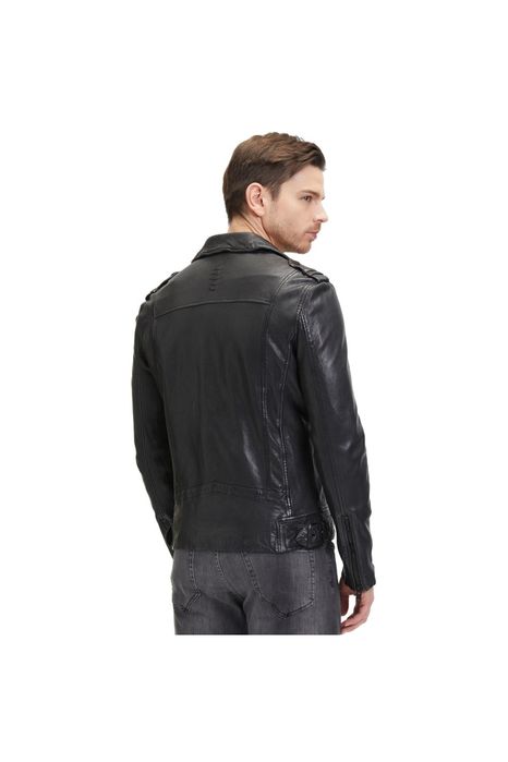 Geaca de Piele Barbati 2.0 by Mauritius Neagra G2MRotys