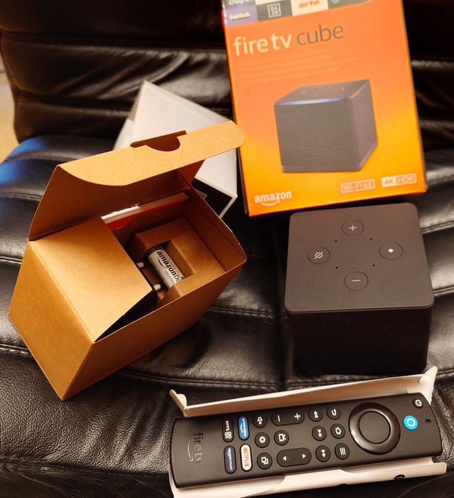Amazon Fire TV Cube (3rd Gen) - стрийминг плеър