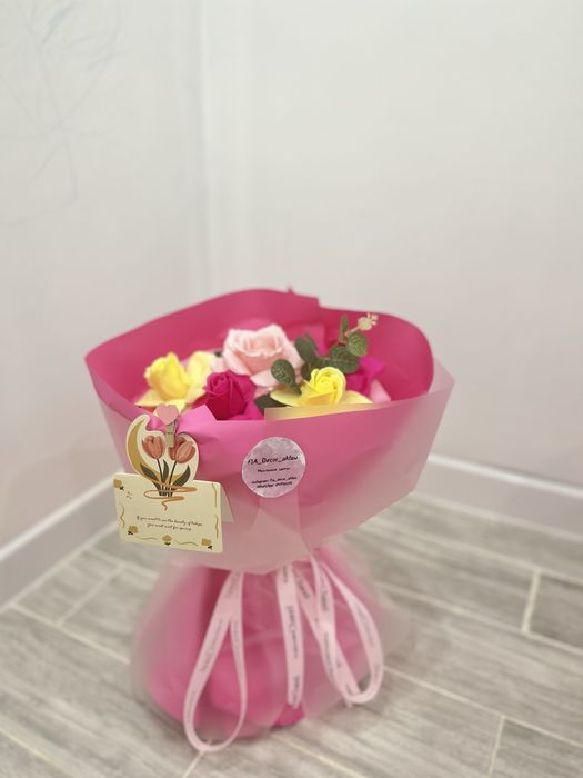 Мыльные розы розница и оптом цена!