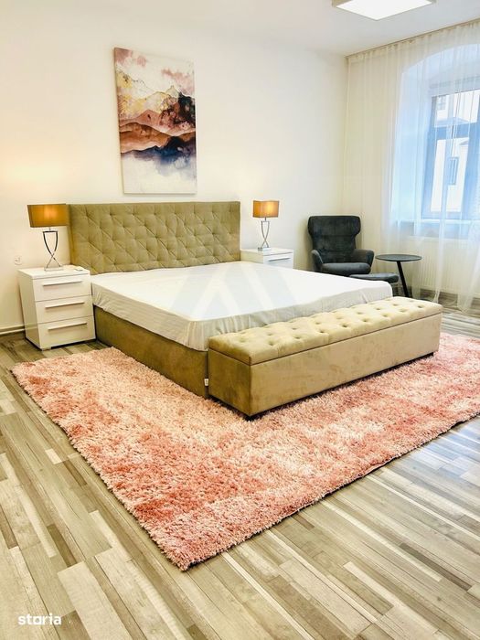 Studio modern  50 mp prima închiriere cu parcare  in zona Centrala