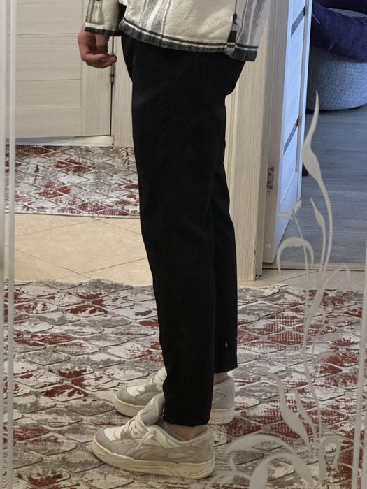 Мужские черные брюки