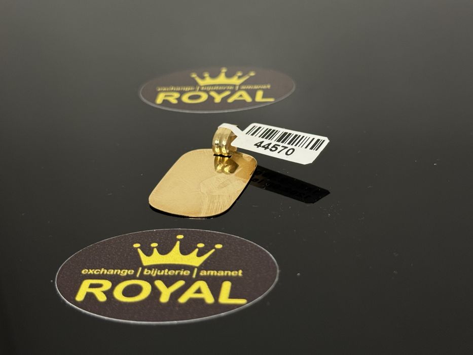 Bijuteria ROYAL : Pandantiv AUR 14K NOU / 2.19 GR