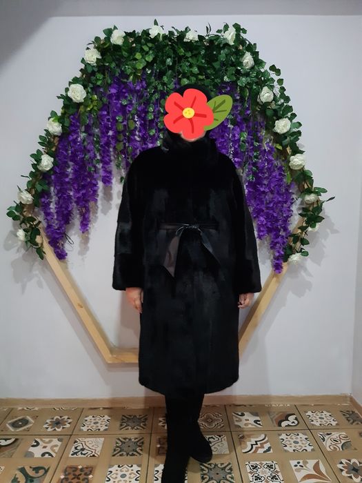 Норковая шуба 56р