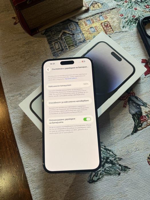 iPhone 14 Pro Max 100% battery health