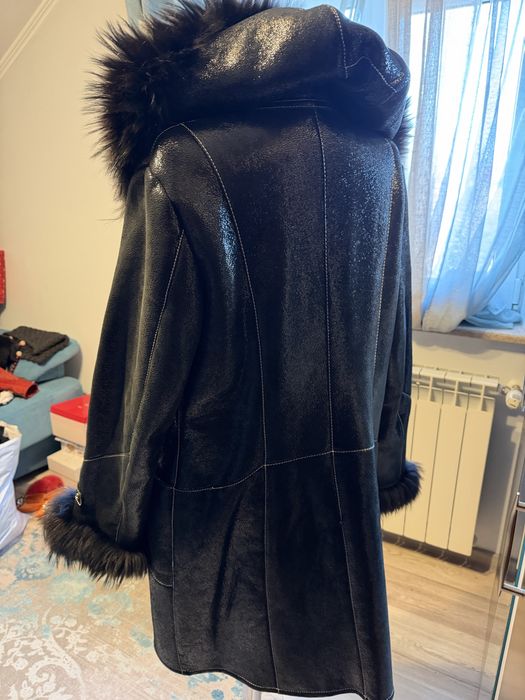 Cojoc de dama purtat