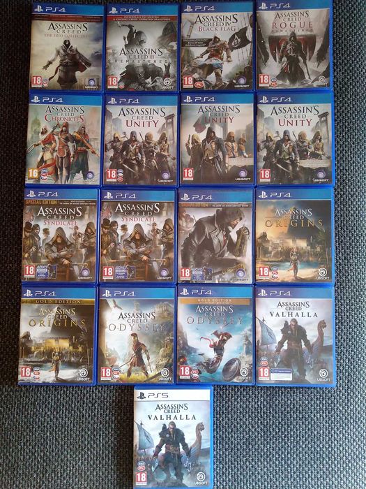 Assassin's Creed КОЛЕКЦИЯ PS4) PlayStation