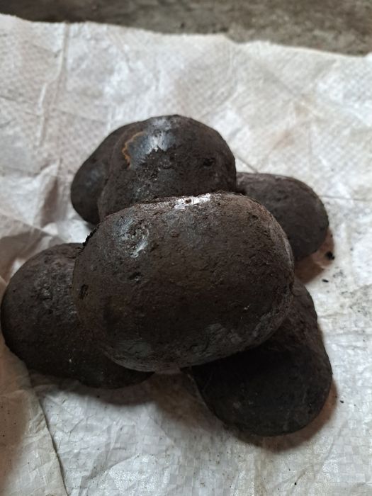 Carbune lignit  ou brichete .