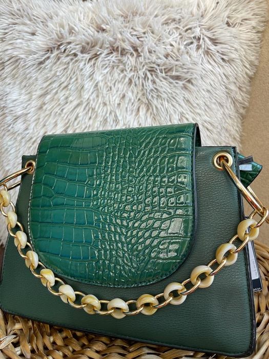 -% Silver Polo бутикова дамска чанта