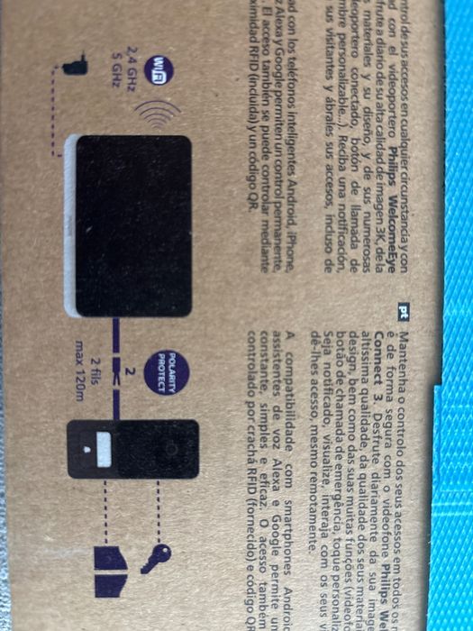 Videointerfon philips welcomeye Connect 3 nou