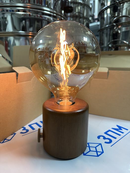 лофт светильник настольный