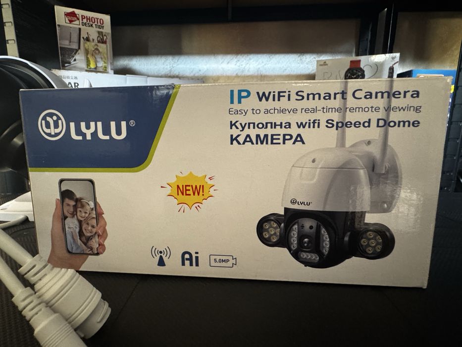 Camera ip wifi 5mpx icsee smart безжична камера видеонаблюдение