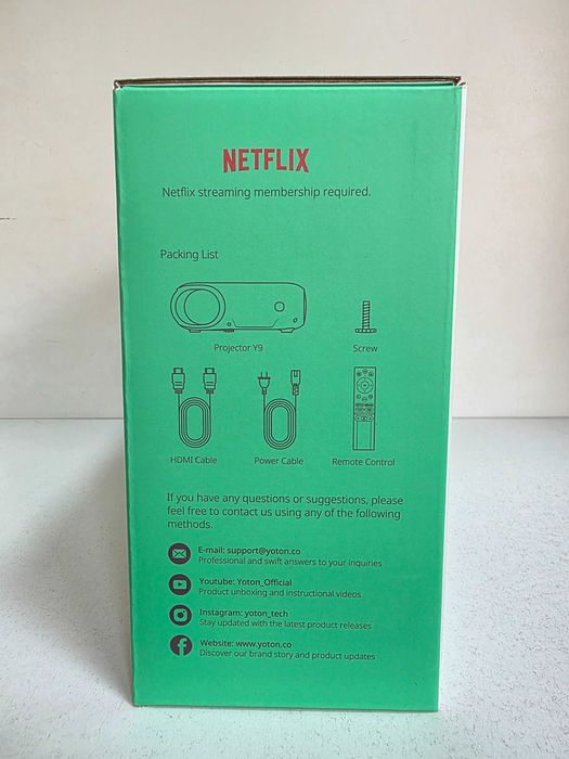 YOTON Y9 Home Movie Projector - Sigilat - KLI Amanet