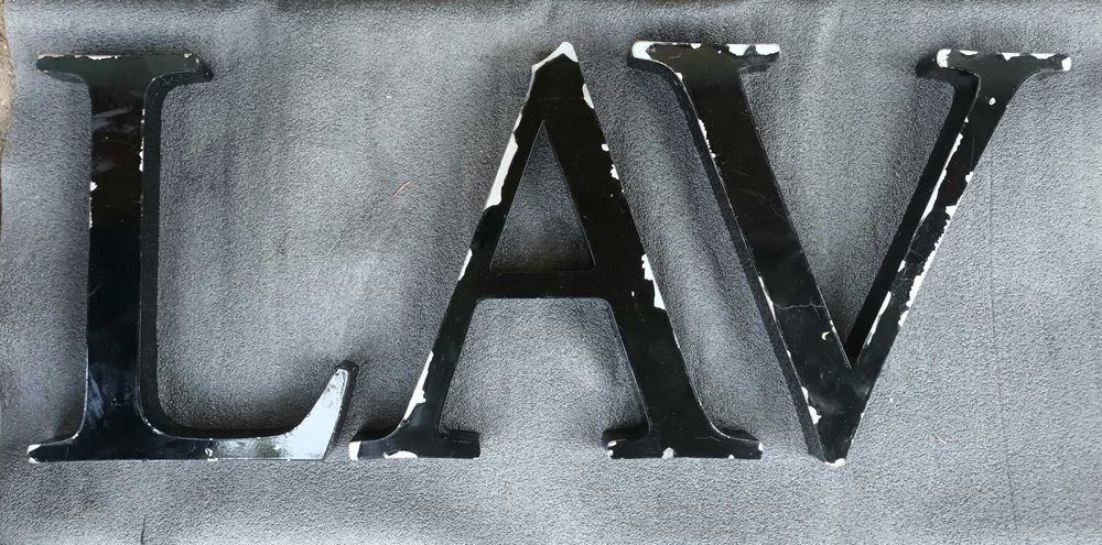 Set 11 litere volumetrice metalice