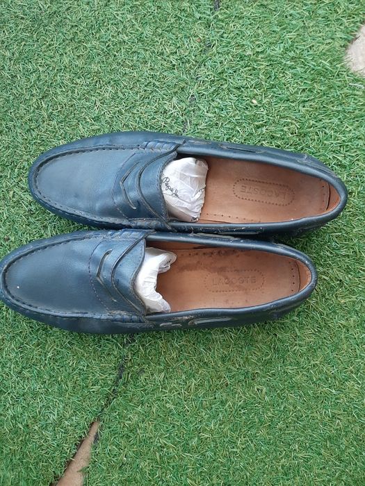 Мокасини Lacoste EU 44, козметични забележки