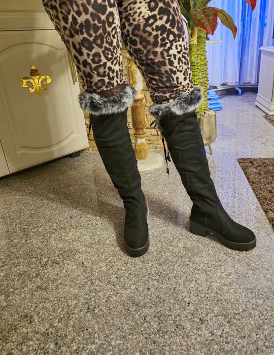 Cizme îmblănite dama noi