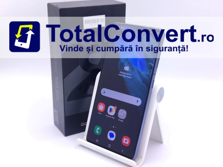 Samsung S21 5G 128GB Phantom Gray 8GB Dual, Garantie 24 luni | #D89707