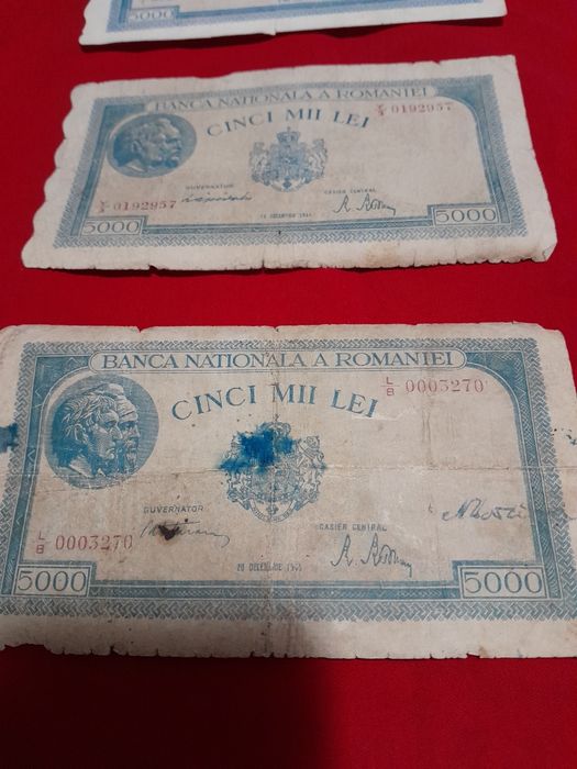 Bancnote vechi românești