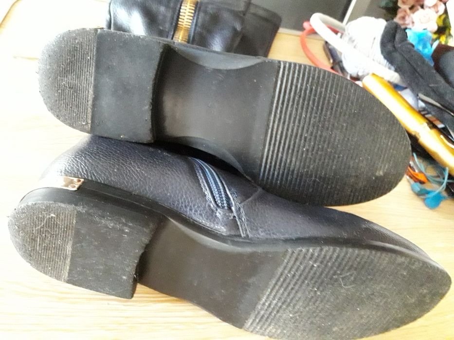 Д/сезонные сапоги 36 р.