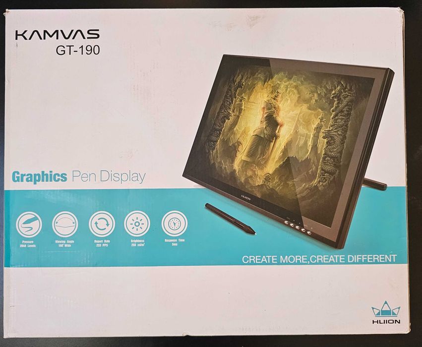 Графичен дисплей Kamvas gt 190
