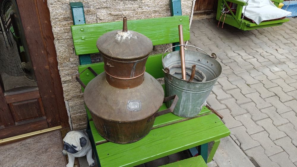 Cazan de cupru  țuică
