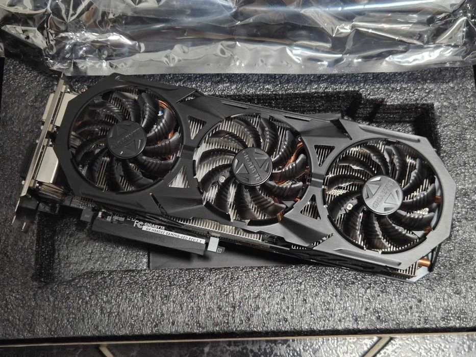 Placa video Gigabyte GTX 960 4GB G1 Gaming 3X OC CA NOUA CUTIE FULL