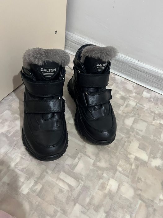 Ботинки на мальчика, кожанные