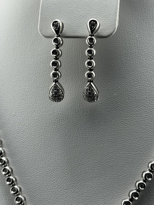 Damiani комплект серьги и подвеска