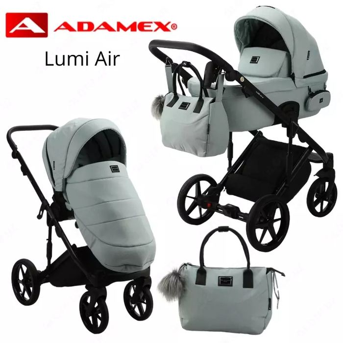 Коляска Adamex lumi air 3 в 1