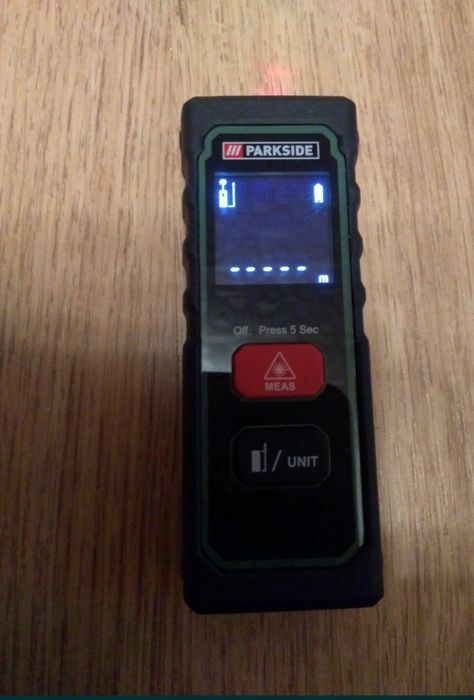 Telemetru/Ruleta Digitala cu Laser Parkside,Masurat Distante, Nou!